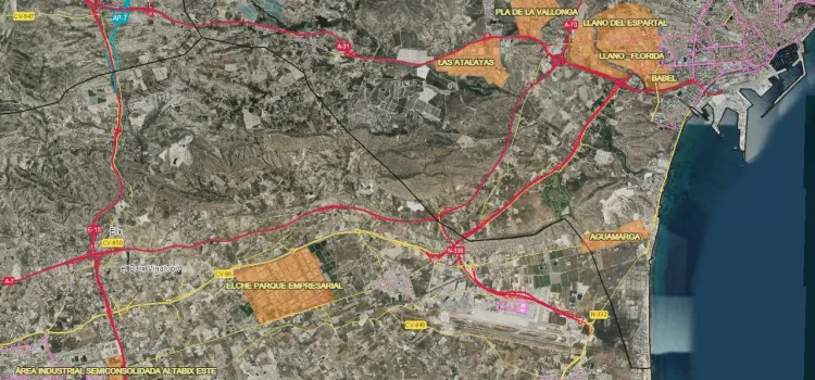 11/12/2023 | El polígono de Aguamarga se convierte en la ‘Y’ estratégica entre Elche y Alicante 11/12/2023 | El polígono de Aguamarga se convierte en la ‘Y’ estratégica entre Elche y Alicante